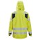 ProtecWork, Veste Shell imperméable, haute visibilité, Classe 3